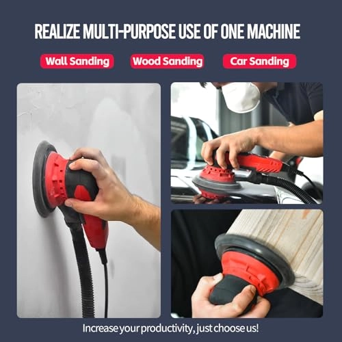 Electric Brushless Orbital Sander - 5" 350 watts