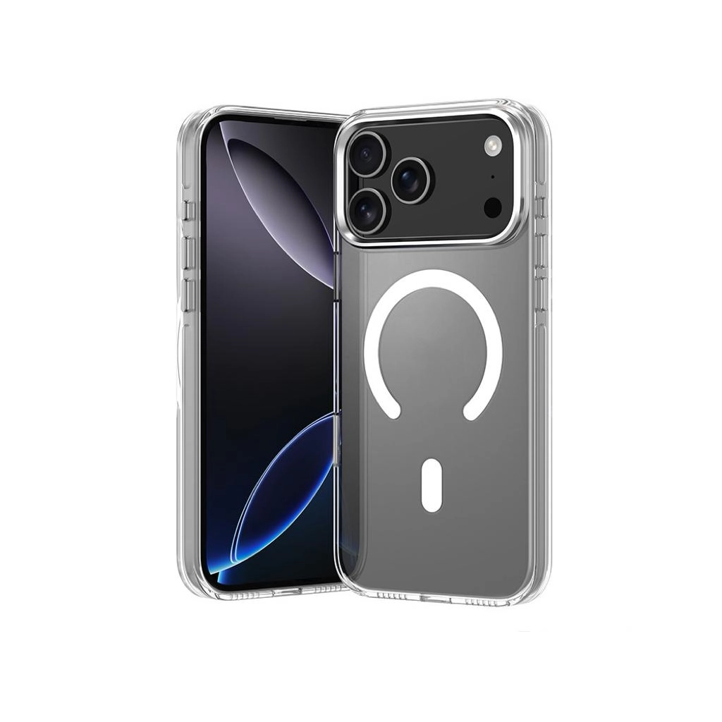 Trands TR-CC1002 Hard Shell Clear Bumper Case for iPhone 17 Pro