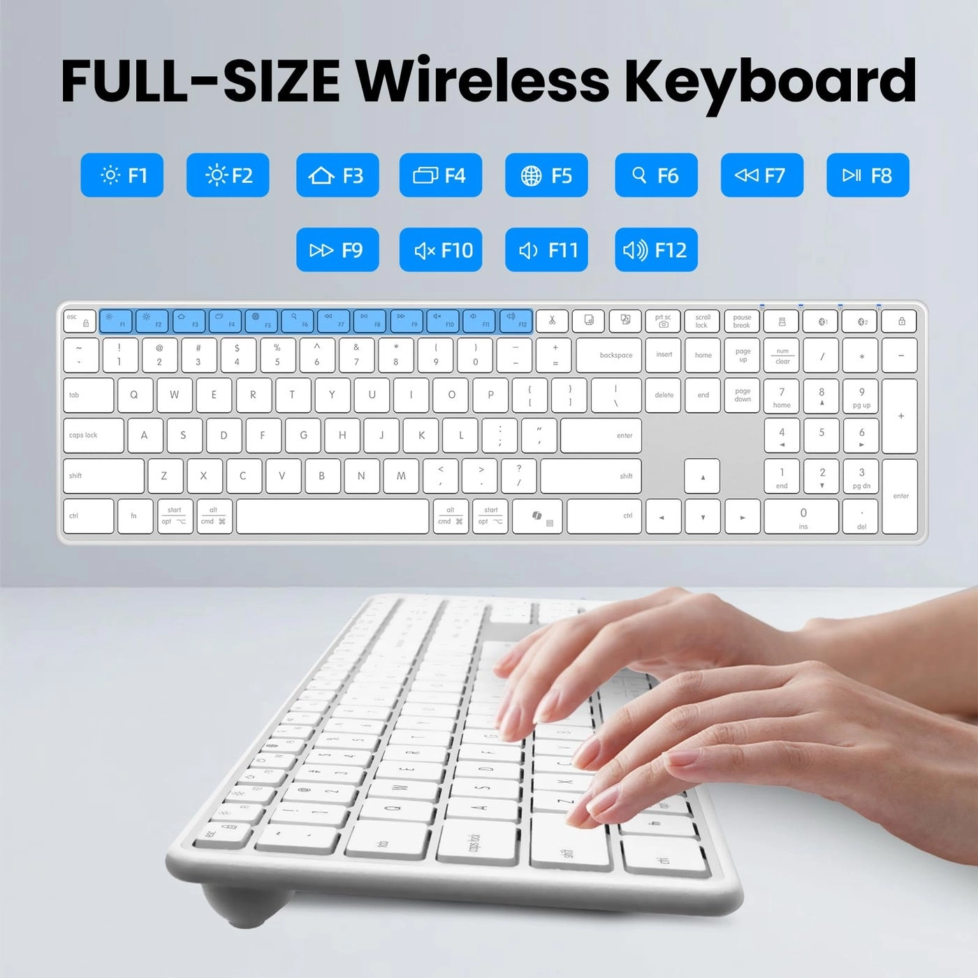 Keyboard with Touchpad - Wireless