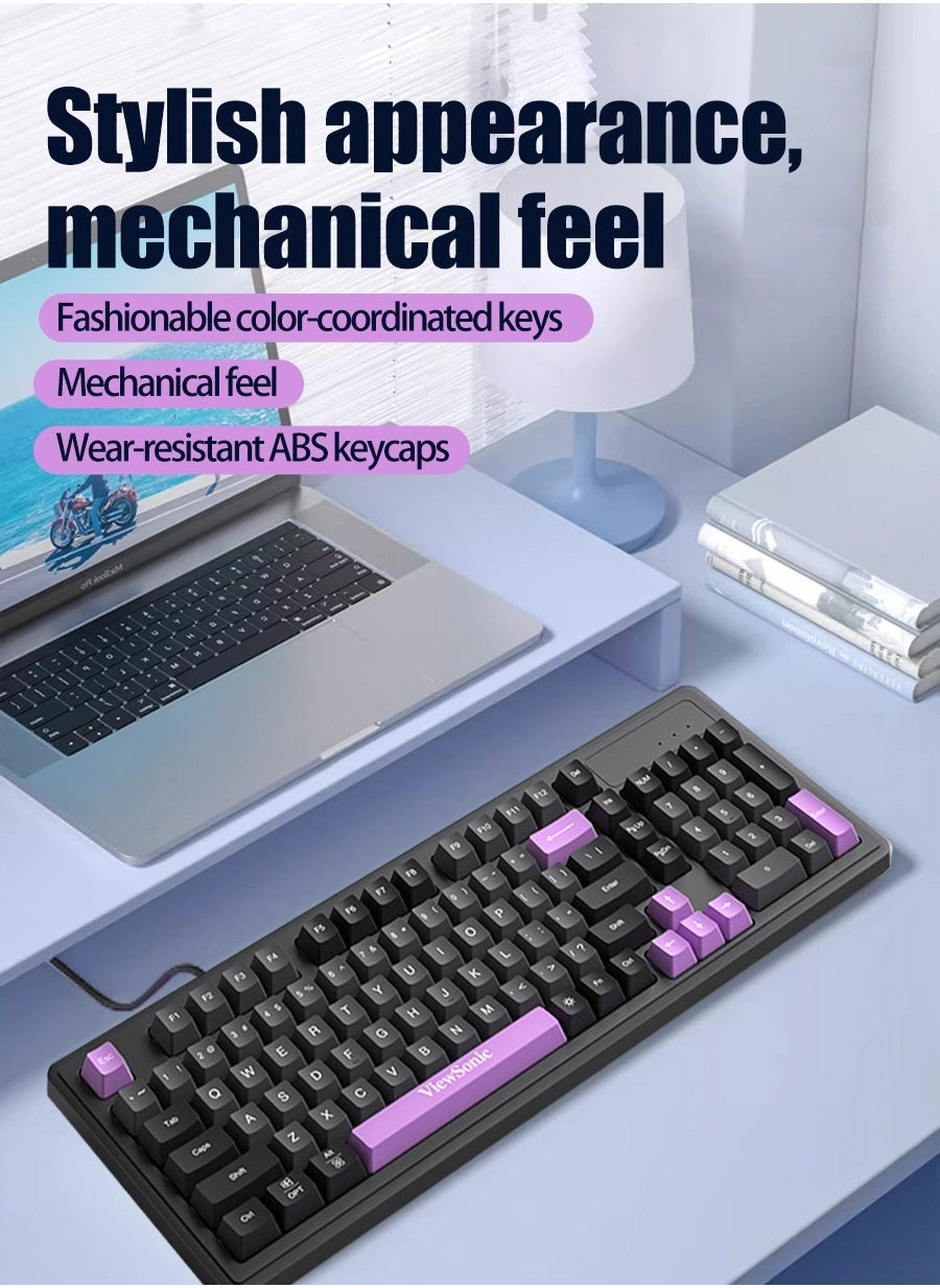 98 Keys Keyboard - EN Wired