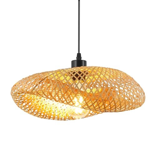 Boho Chandelier - 60cm E27 Bamboo