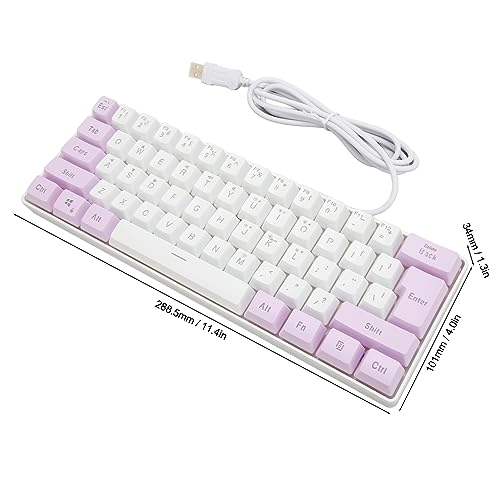 61 Key Wired Mechanical Keyboard - Wired