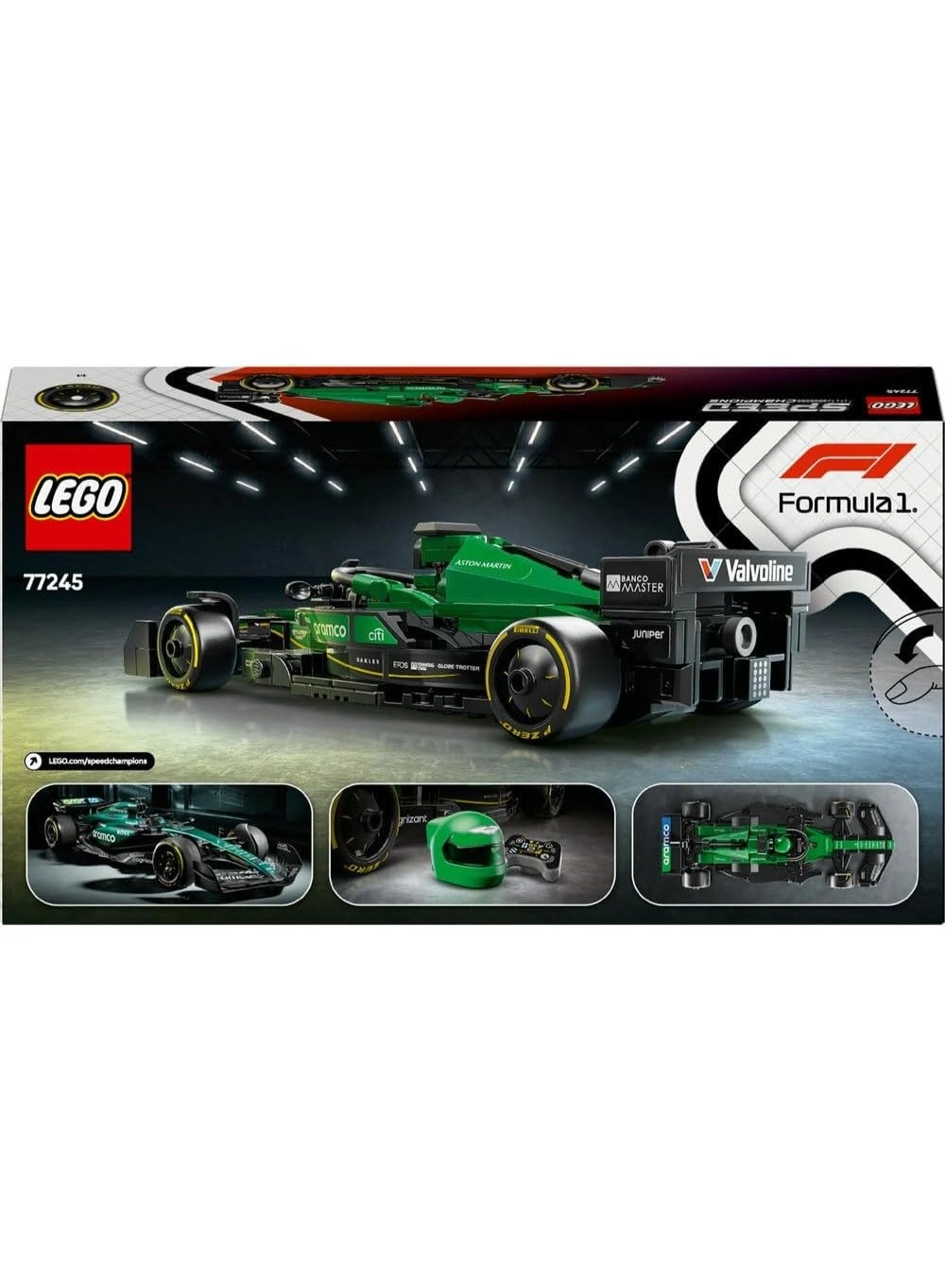 Aston Martin Aramco F1 AMR24 Race Car (77245) - Speed Champions 10+ Years