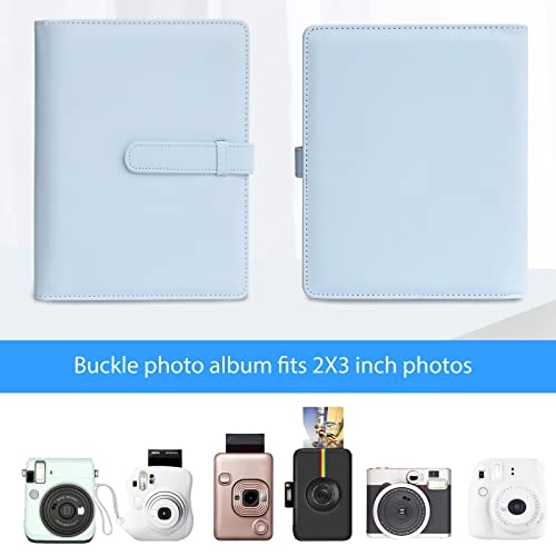 Mini Photo Album - Compatible with Fujifilm Instax Mini 11 12 9 8+ 8 90 70 26 25 7s / Mini LiPlay Camera / Instax Mini Link Printer / Instax Share SP-2 SP-1 Printer