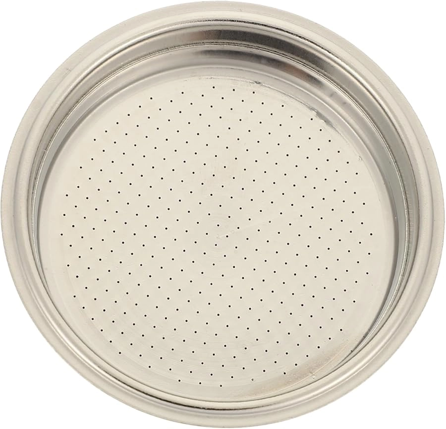 LIFKOME Dual Strainer Coffee Filter Cup