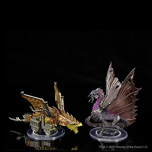 Dragon - Fantasy - Icons of the Realms - Dragonlance Booster Brick - 49 Piece Assortment Pre-painted