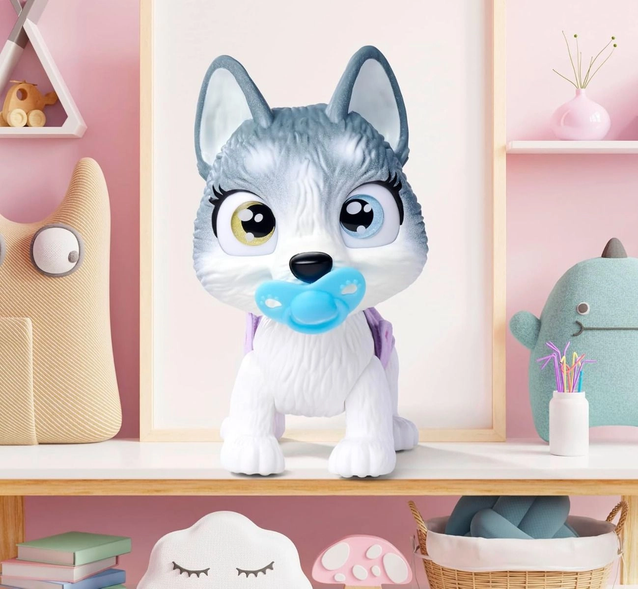 Pamper Petz Animal Husky - 15 cm