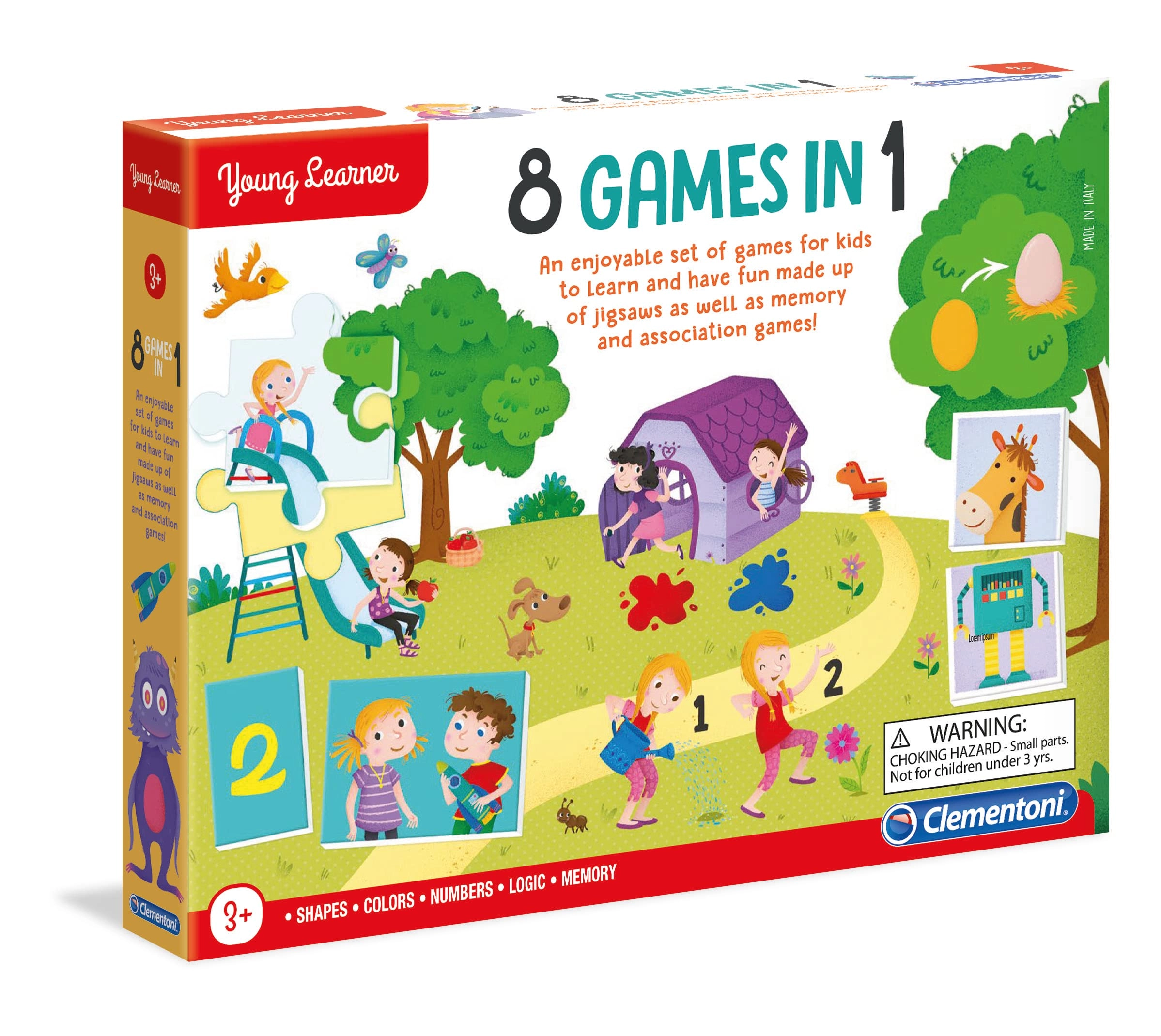 Clementoni 8 in 1 Game