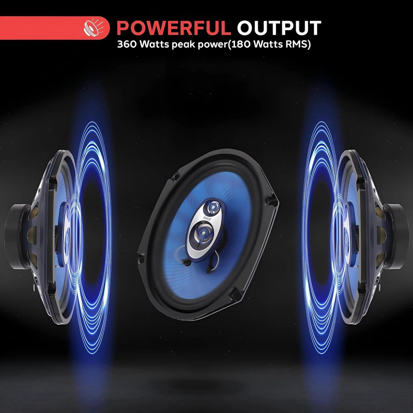 PL683BL - 6” x 8” 3-Way