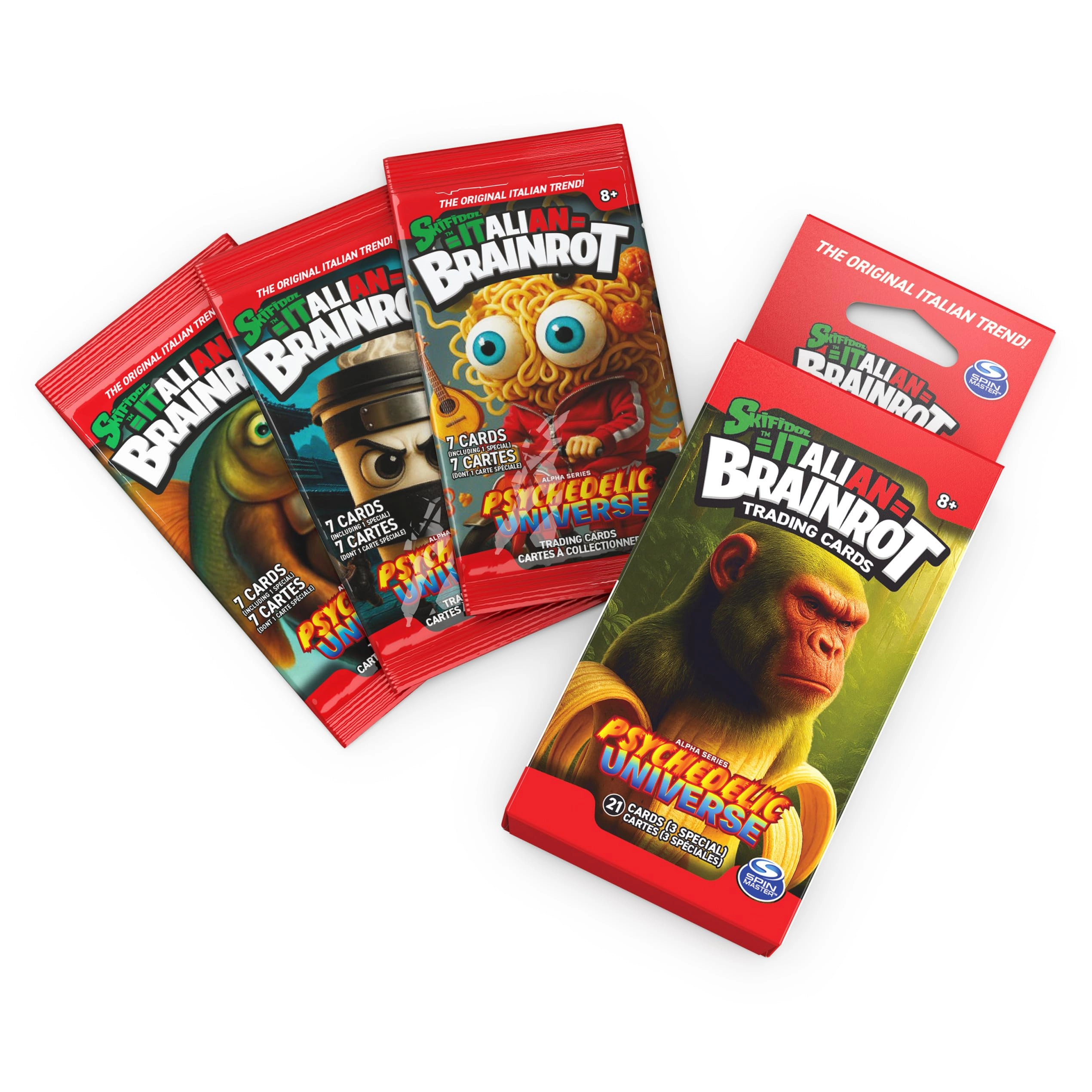 Spin Master Italian Brainrot: Universo Psicheddelico - Trading Card Game