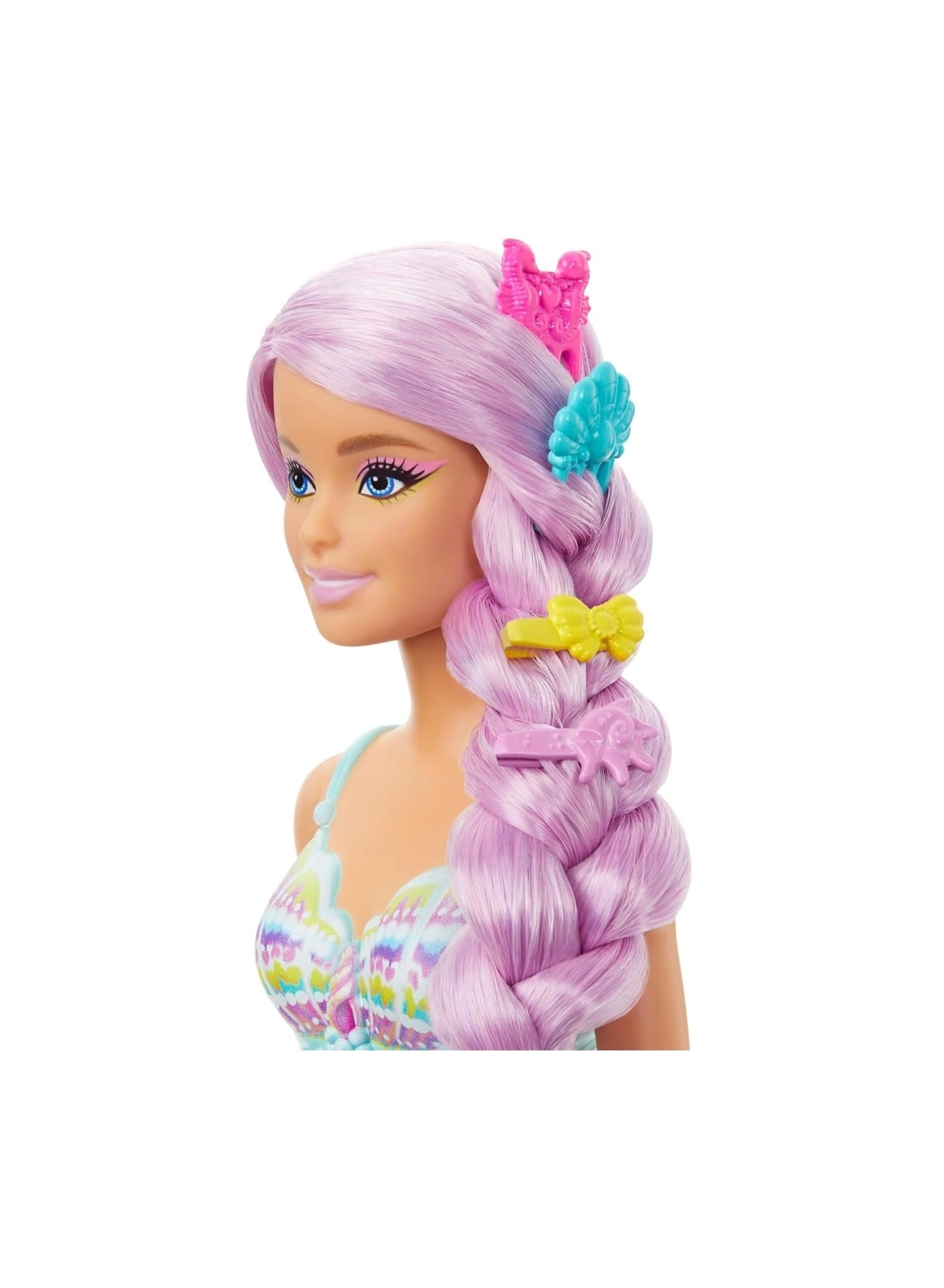 Mermaid Doll - 7-Inch-Long Fantasy Hair Accessories Ages 3+