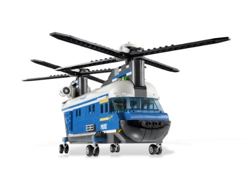 Police Heavy-Lift Helicopter - Police 393 pcs Forest Transportation