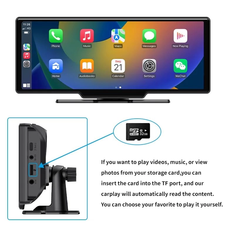 Car Display Dashboard Monitor - 10.26-Inch