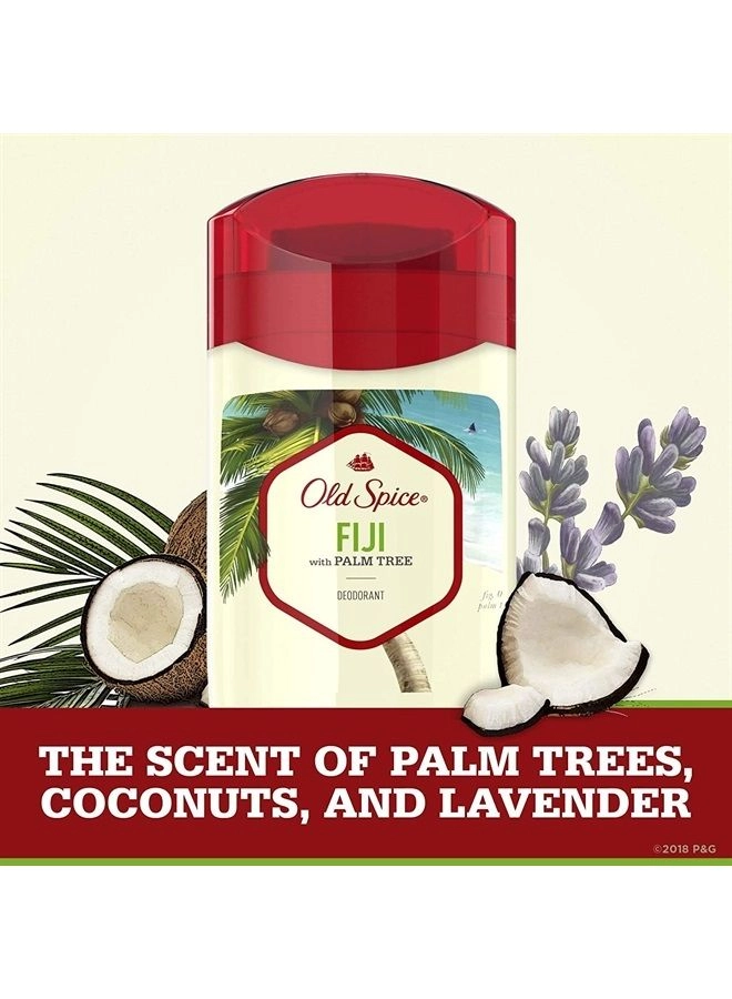 Aluminum Free Deodorant - Fiji with Palm Tree 3.0 Ounce
