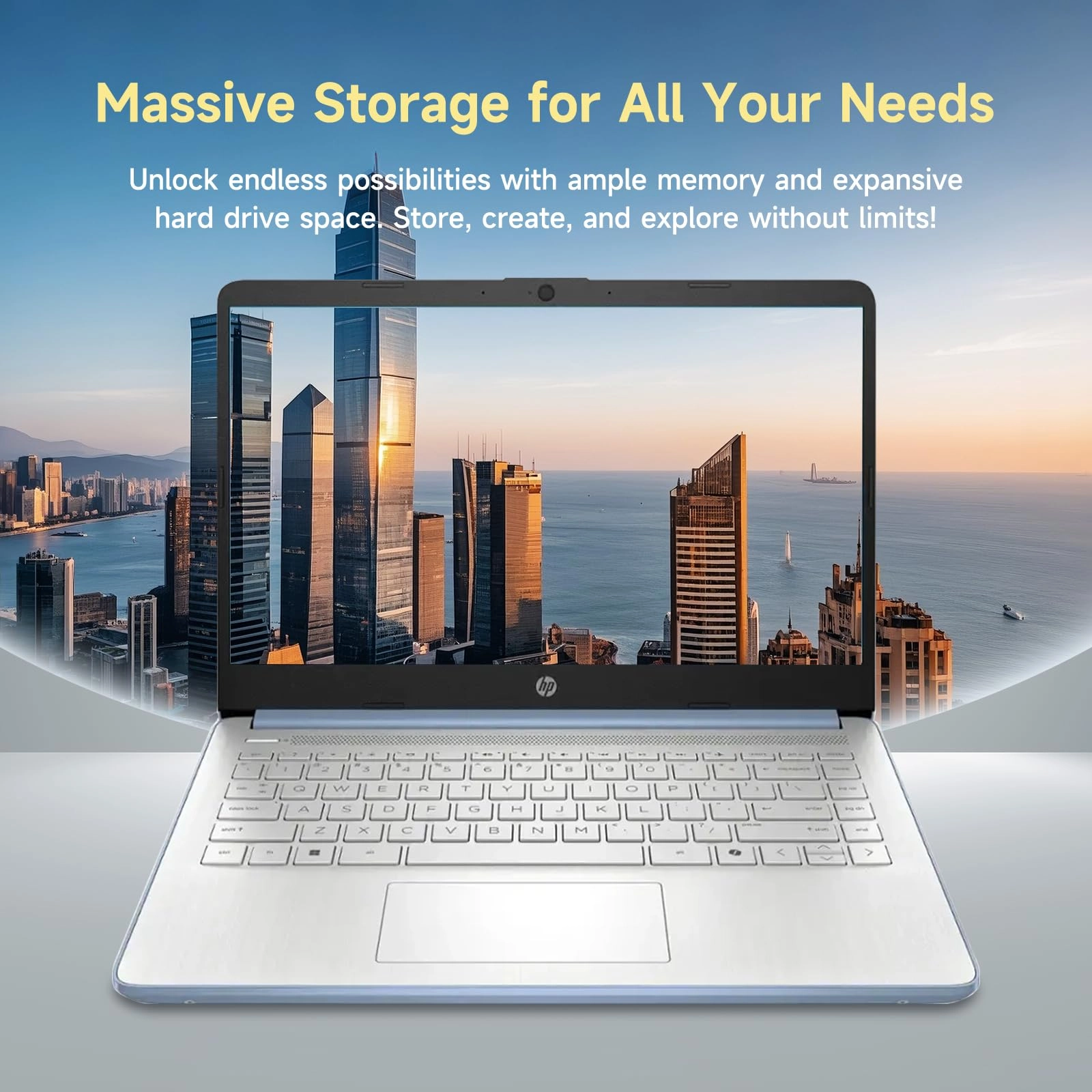 14 Laptop Computer Laptop 14-dq6011dx - 14'' N150 16GB DDR4 128GB UFS + 256GB MSD Card