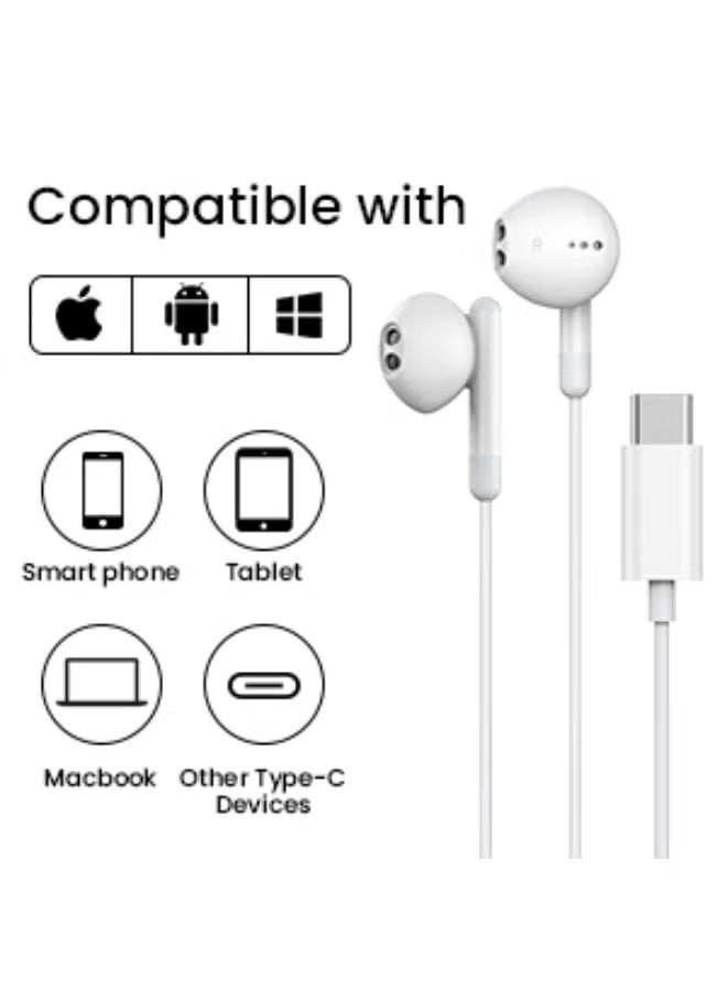 USB-C In-Ear Wired Earphone