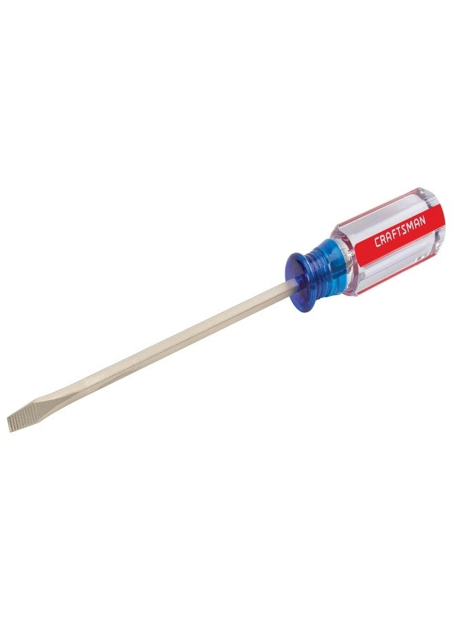 Screwdriver Slotted Screwdriver 1/8-in x 4 in