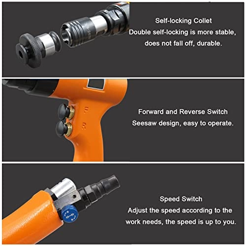 Pneumatic Tapping Machine - 700-2000RPM 6 Chucks