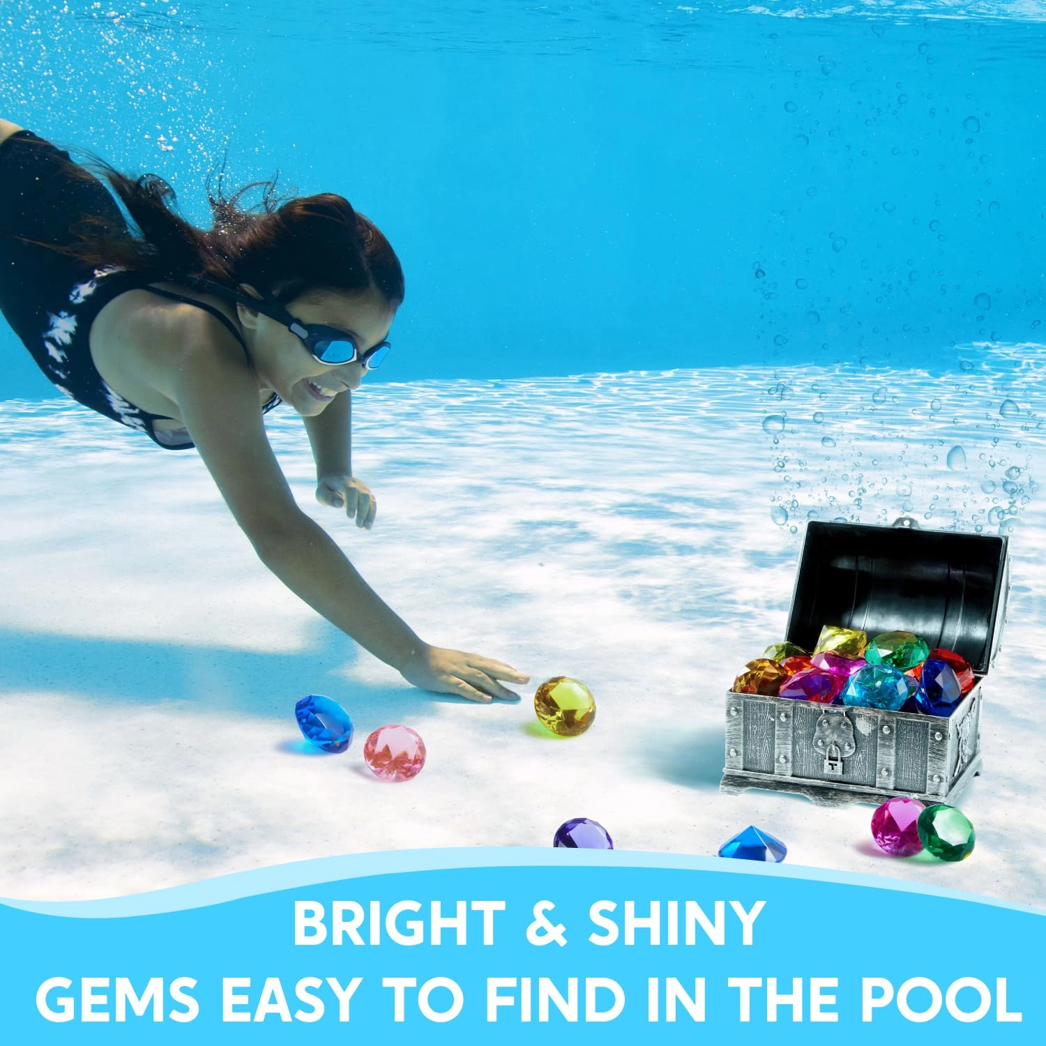 Diving Gems Set - 16pcs Pirate Treasure