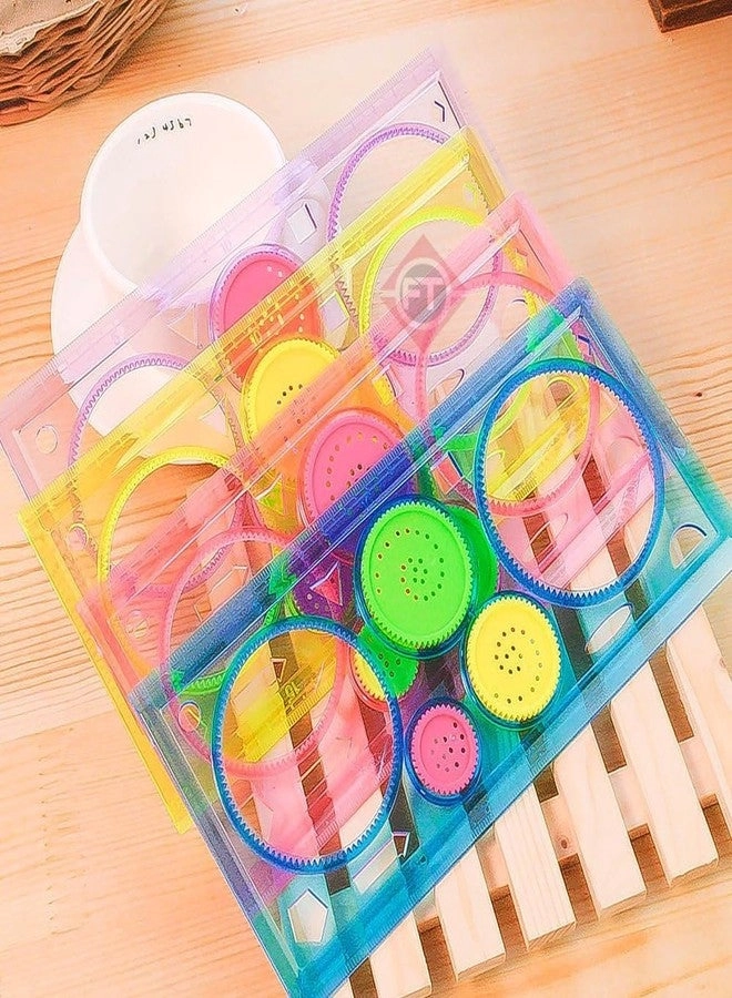 Creative Mandala Spirograph - Ten In One 4 Scale+ Pen