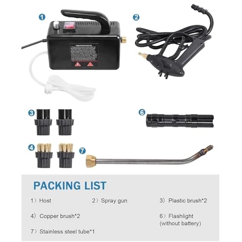 Steam Cleaner - 3.5bar 200 Milliliters