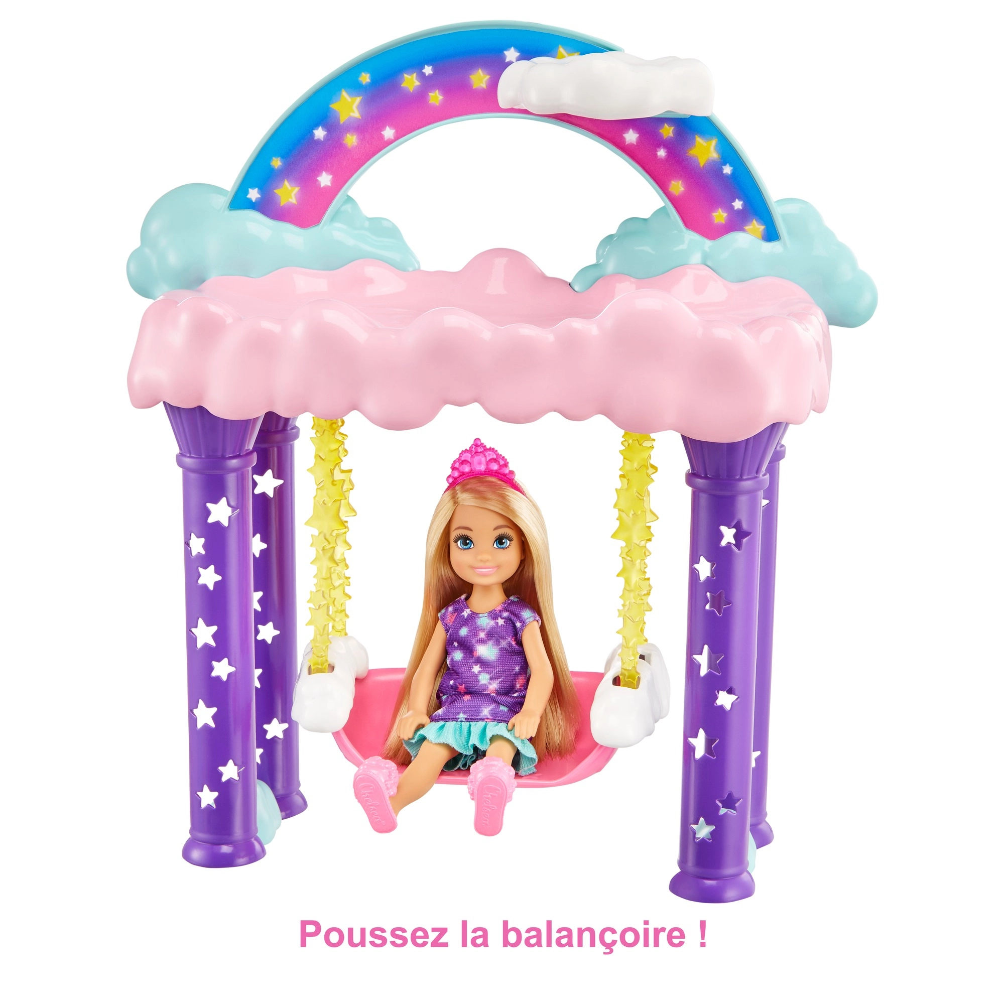 Barbie Dreamtopia Dress-Up Doll - 2-in-1 transformation 8 pieces Ages 36 month(s)+