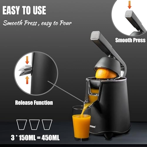Electric juicer - 600 watts 500 Milliliters