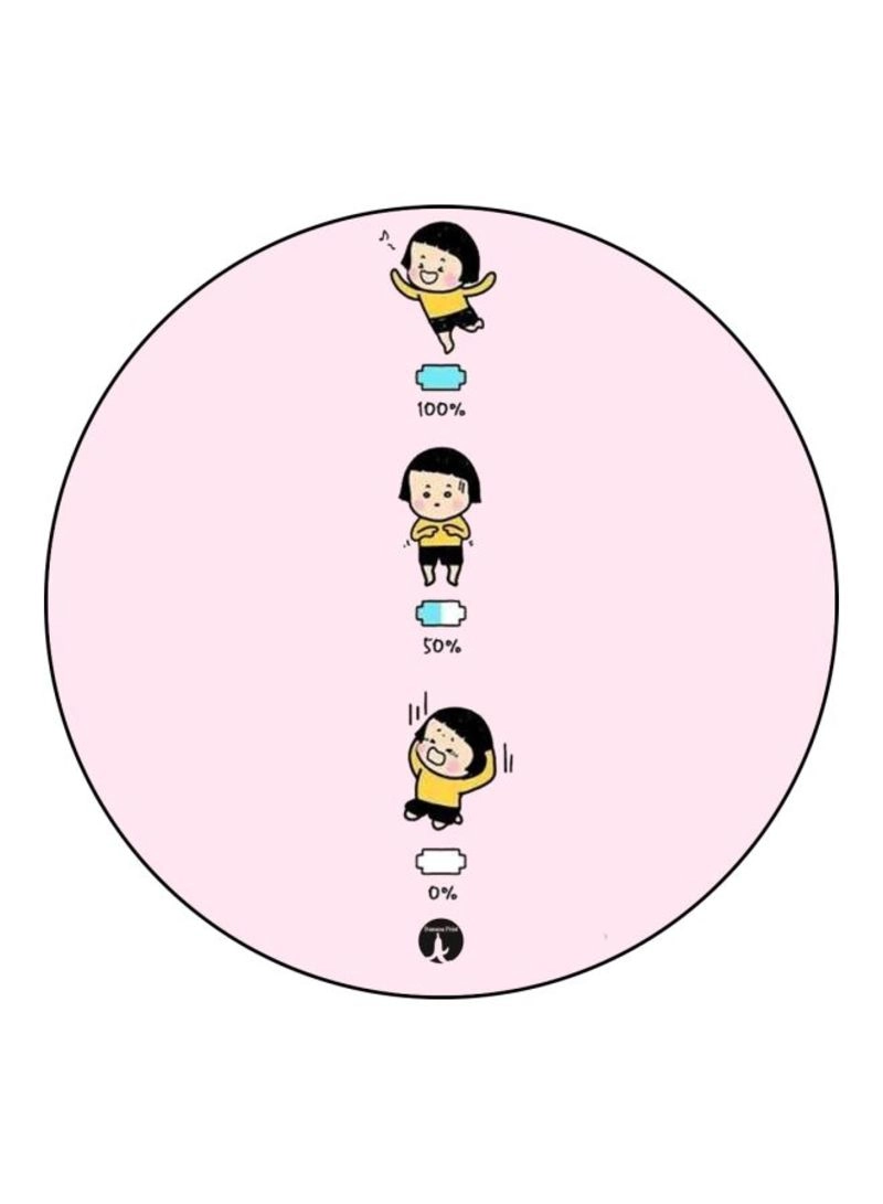 Girl Printed Mouse Pad