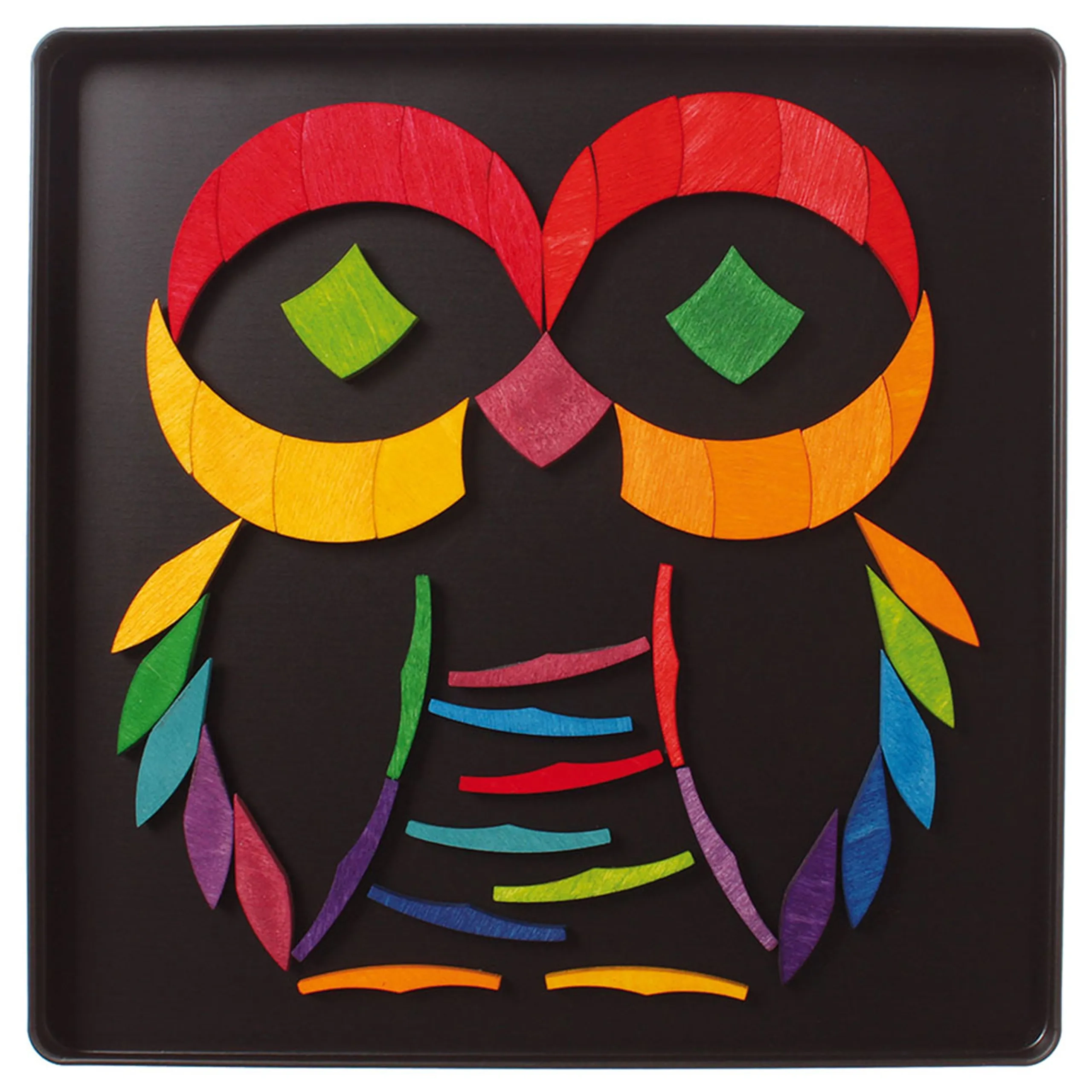 Color Spiral Wooden Puzzle (TBOX-91020) - 72 pcs