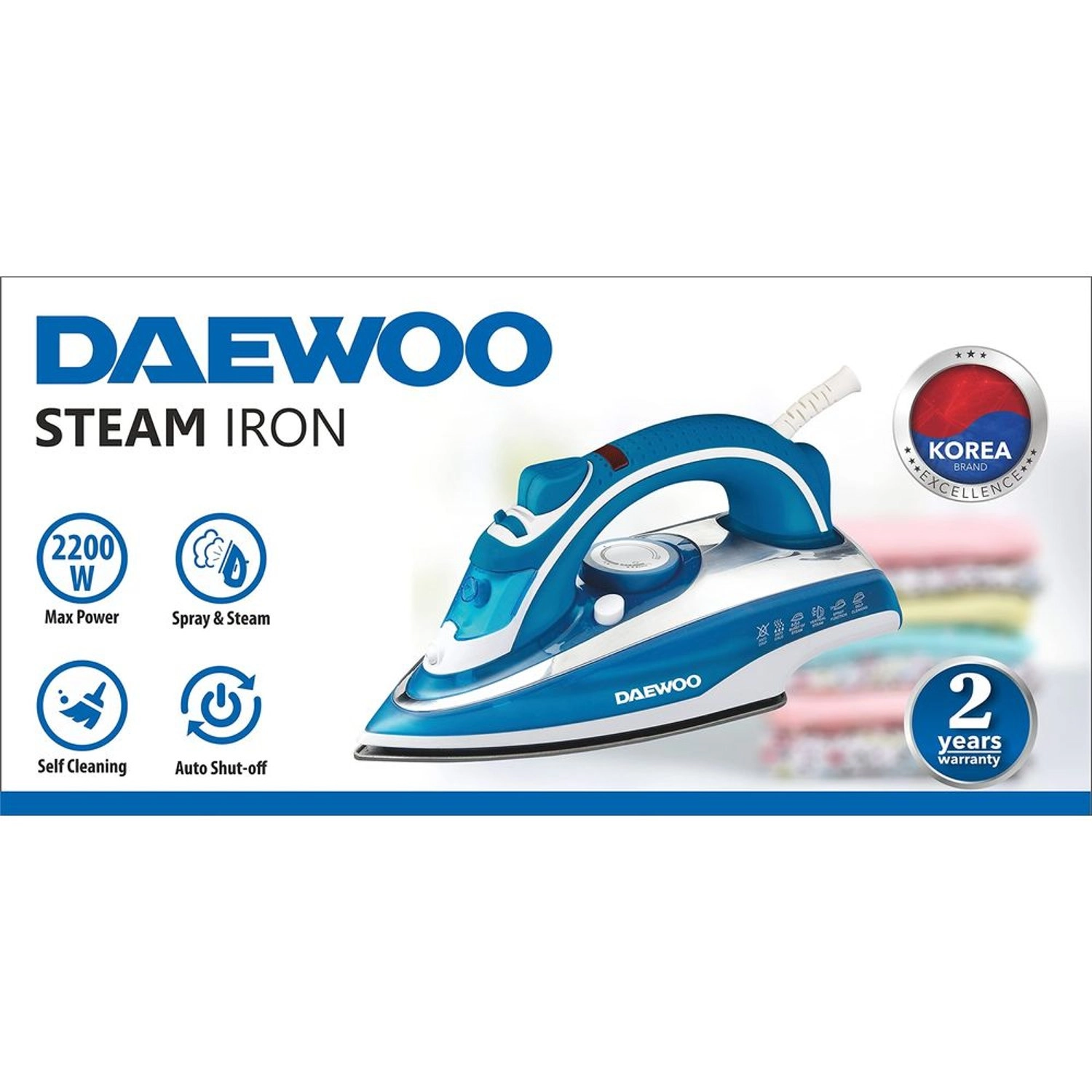 DSI2028W - Steam Iron 2200W 310ml
