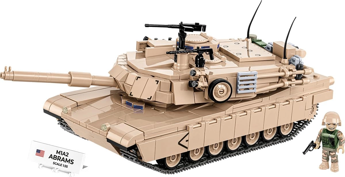 COBI M1A2 ABRAMS - Tankman 1025 pcs