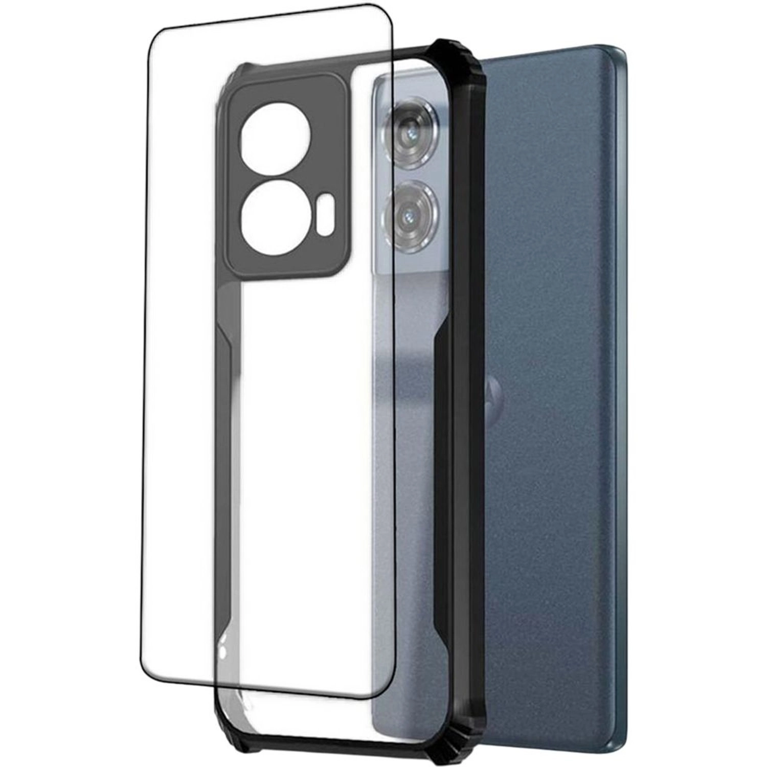 glassology GMBG85 Case With Screen Protector for Moto G85