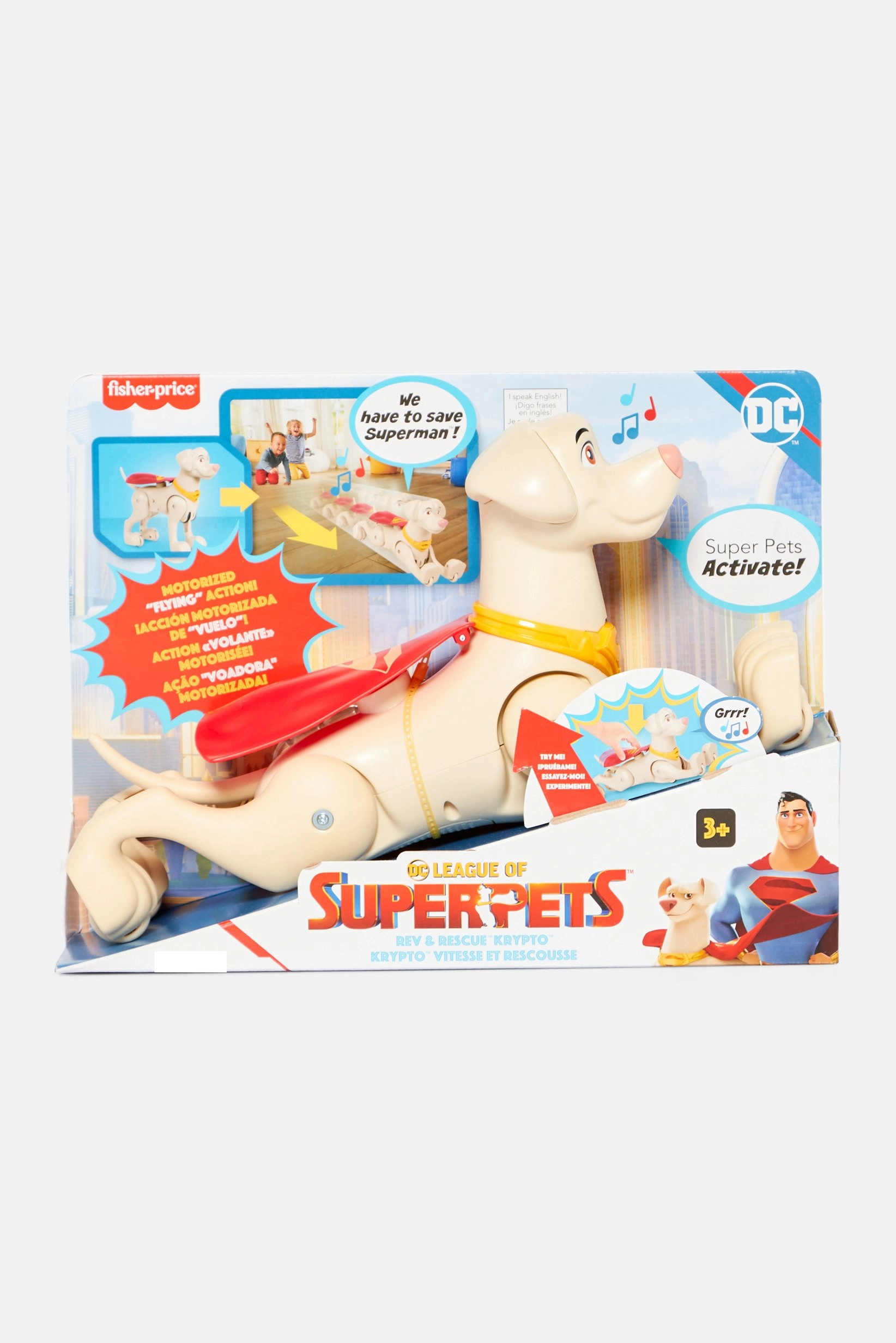 Fisher-Price Krypto - DC League Of Super-Pets - 3+ Years Combo