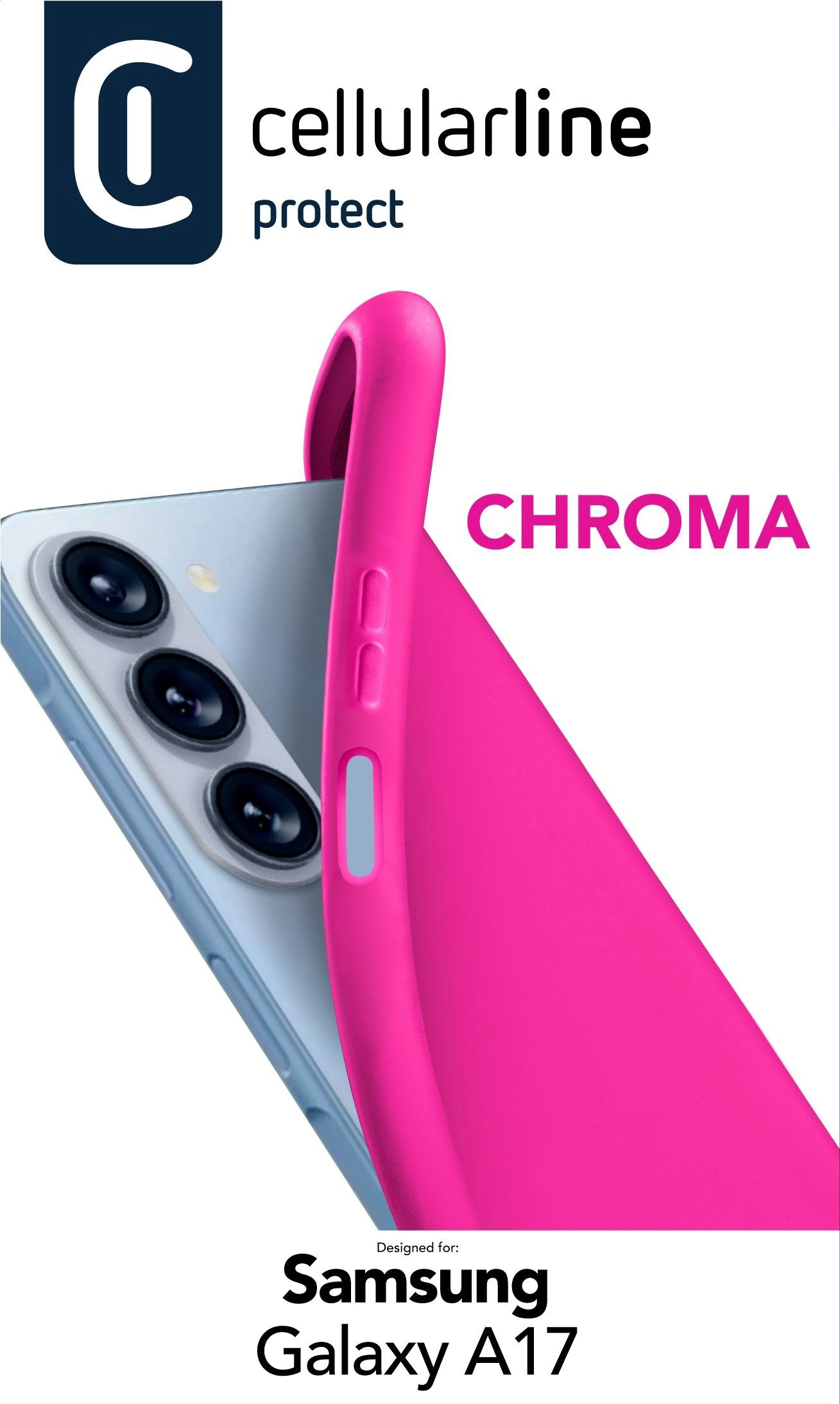 Cellularline Chroma Back Cover for Samsung Galaxy A17 4G/Galaxy A17 5G
