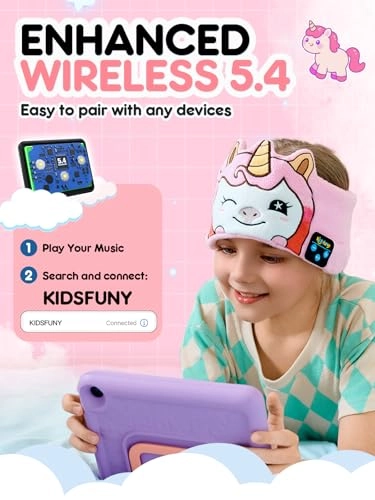 KIDF01 Wireless Headphone