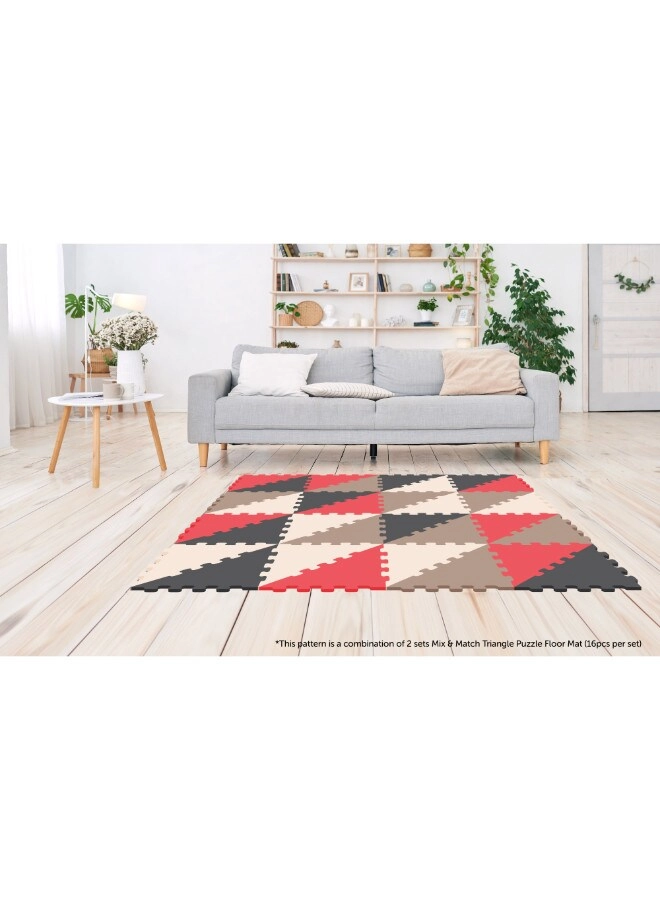 Triangle Puzzle Floor Mat - 10 Months