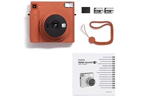 (Renewed) Instax Square SQ1 - 10 Shots Terracotta Orange