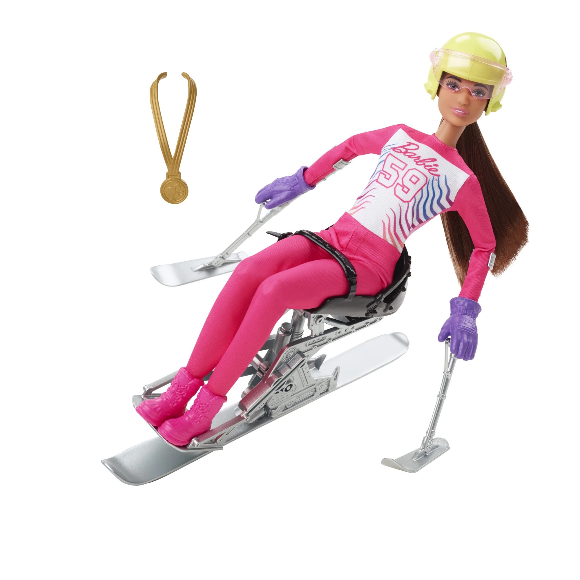 Barbie Winter Sports Alpine Skier - 12 in Brunette Ages 3+