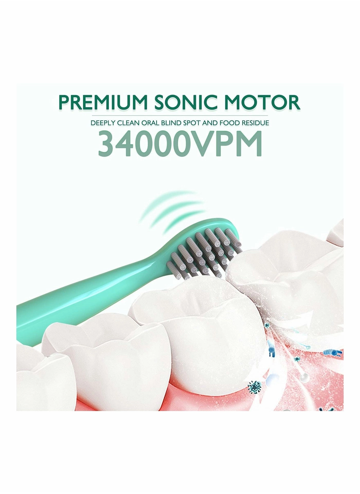 E11 - Sonic 8 Brush Heads 3 Modes