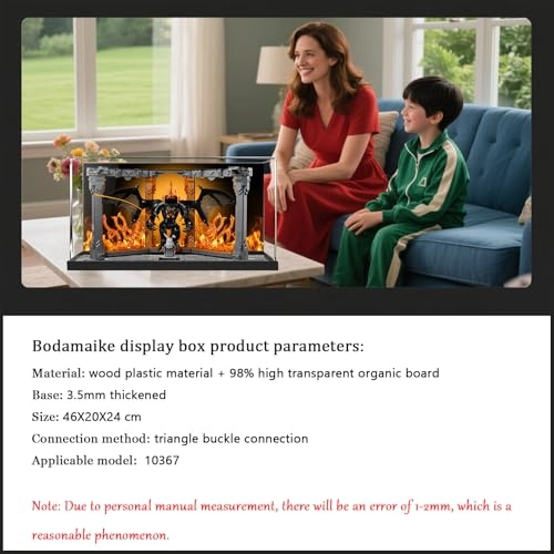 Acrylic Display Case - Lord of the Rings Lego