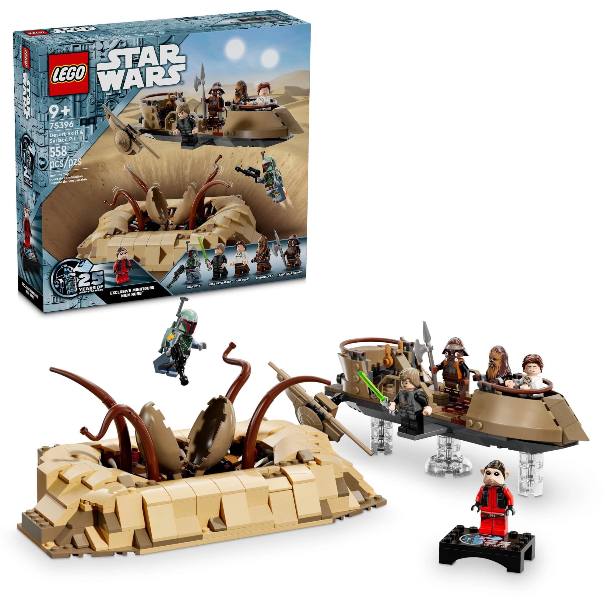 LEGO Star Wars Return of The Jedi Desert Skiff & Sarlacc Pit (75396)