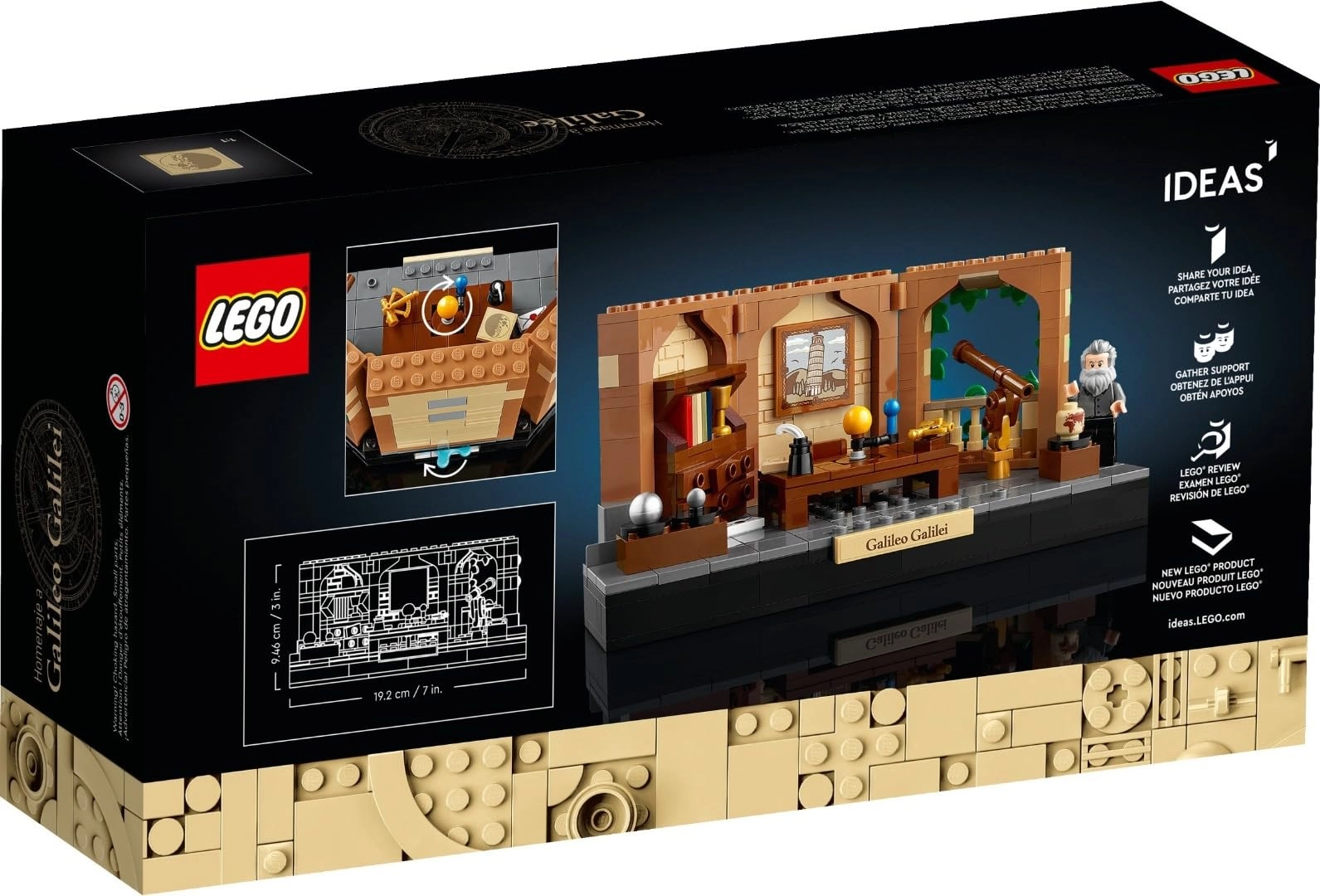 LEGO Tribute to Galileo Galilei (40595)