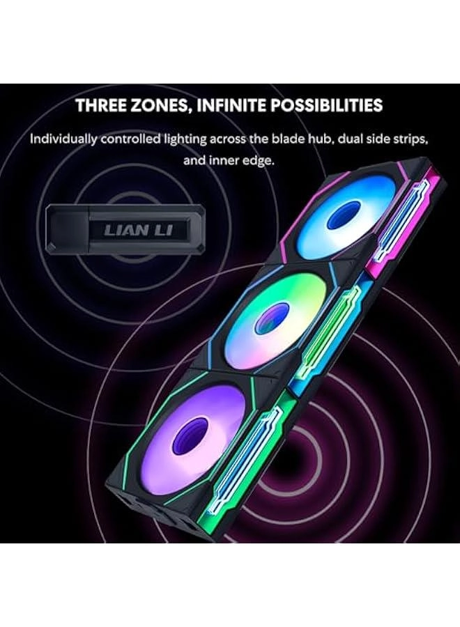UNI Fan SL-Infinity Wireless - 3 fan(s) 120mm Pack