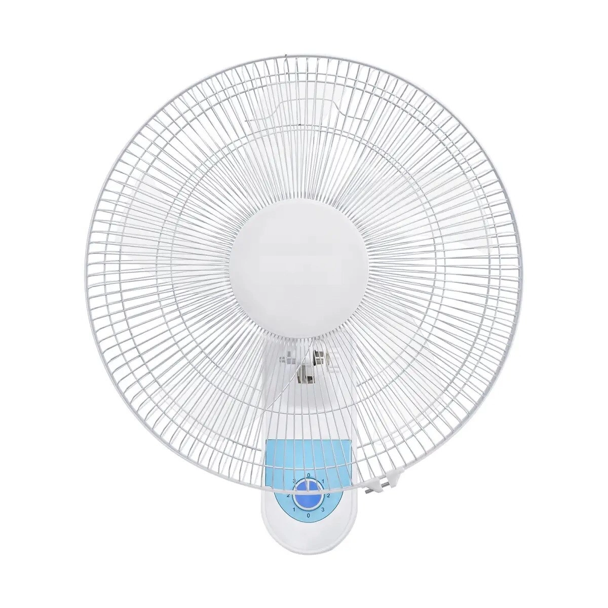 khomat Electric Wall-Mounted Fan - 90° Oscillation Remote Control 3-Speed
