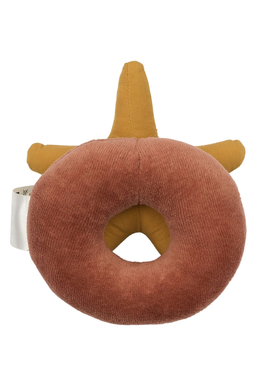 Organic Cotton Rattle - 0 month 100% Cotton Organic Starfish