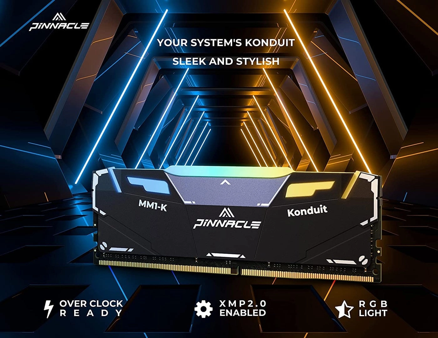 Pinnacle Konduit - 16GB 3200MHz 288 Pin DDR4