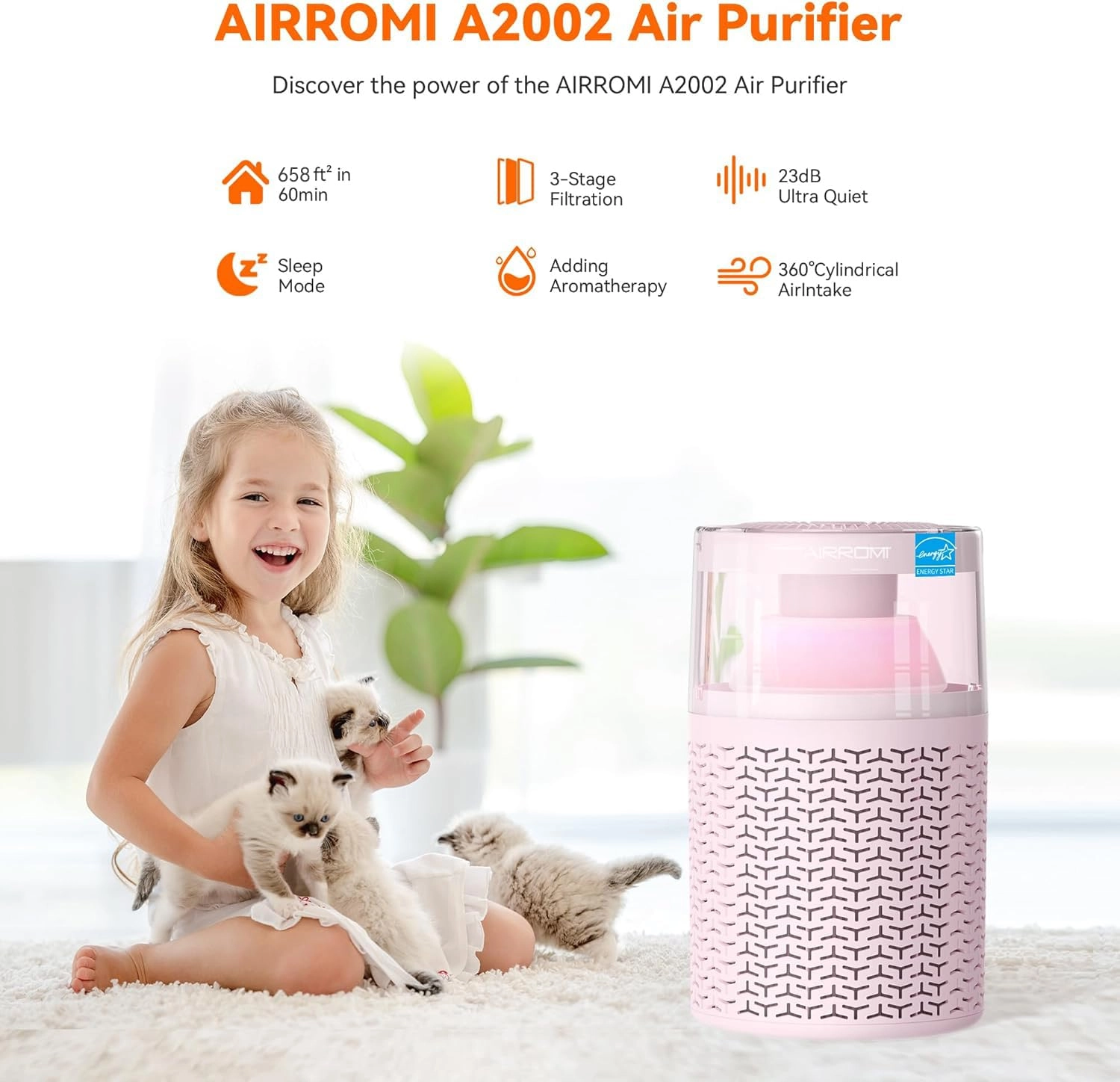 A2002 - 660 ft² HEPA Pink