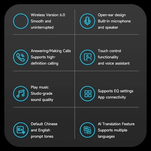 H06 - AI Translation Bluetooth
