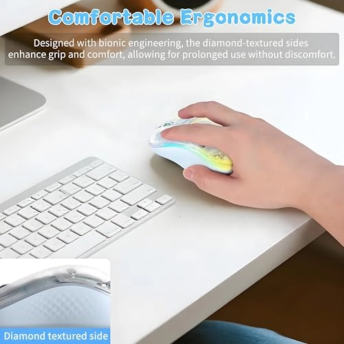 Cute Penguin Bluetooth Wireless Mouse - USB