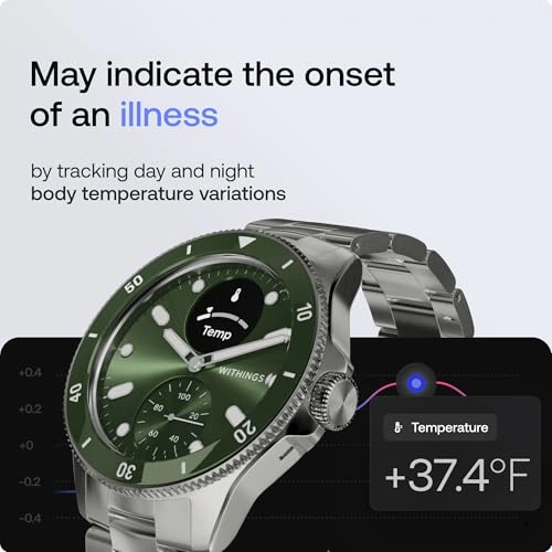 Scanwatch Nova - Heart Health Hybrid Smart Watch SPO2 30-Day Battery Life